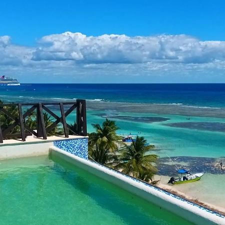 Hotel Blue Reef Frente Al Mar Mahahual Zewnętrze zdjęcie
