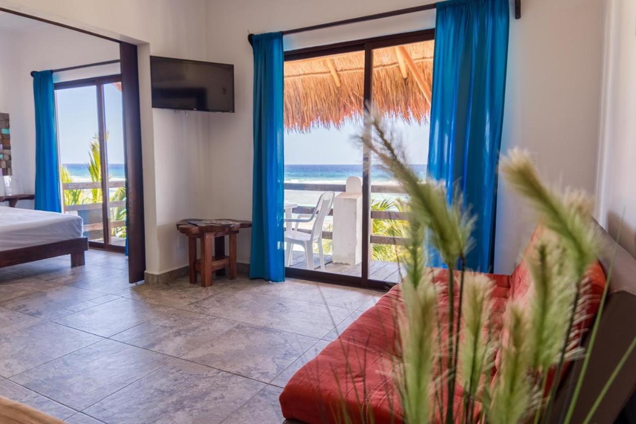 Hotel Blue Reef Frente Al Mar Mahahual Zewnętrze zdjęcie