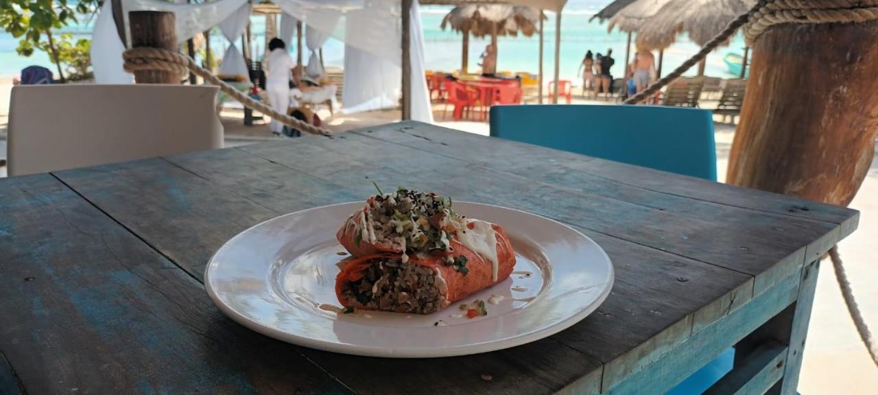 Hotel Blue Reef Frente Al Mar Mahahual Zewnętrze zdjęcie