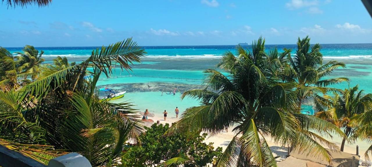 Hotel Blue Reef Frente Al Mar Mahahual Zewnętrze zdjęcie