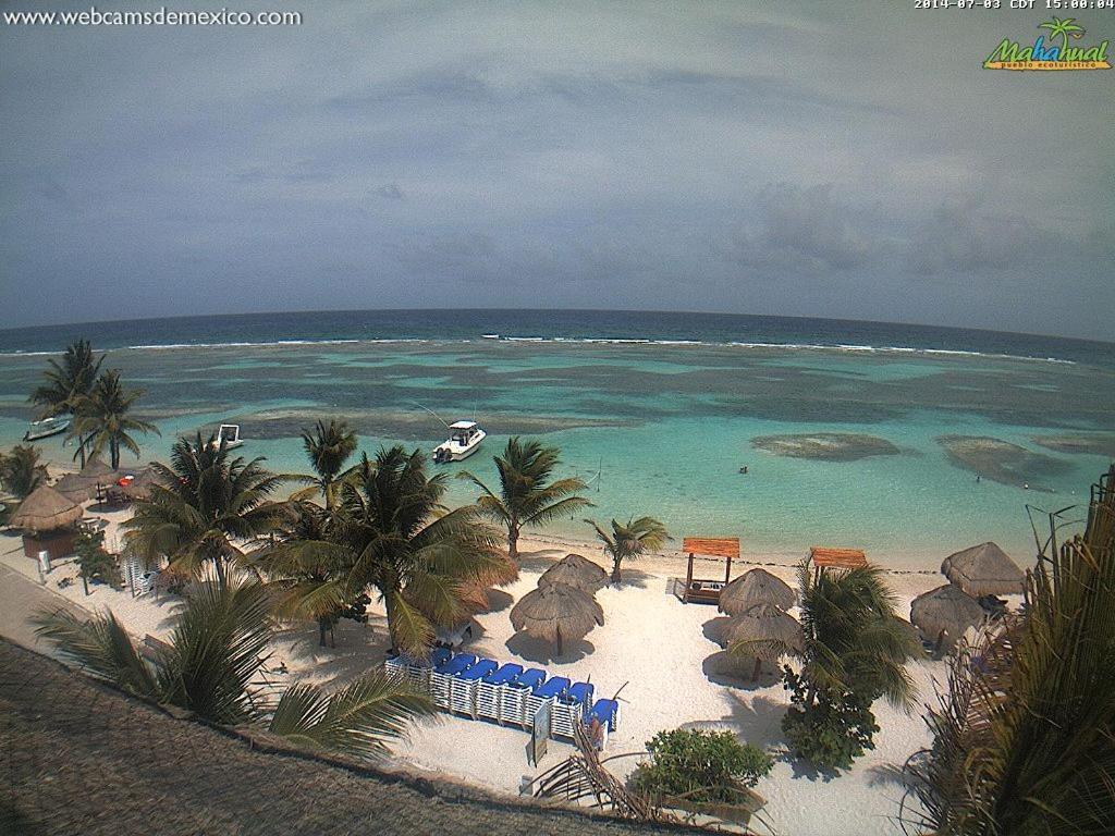 Hotel Blue Reef Frente Al Mar Mahahual Zewnętrze zdjęcie