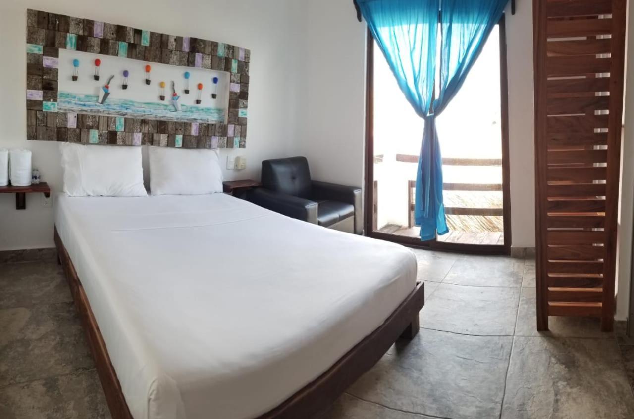 Hotel Blue Reef Frente Al Mar Mahahual Zewnętrze zdjęcie