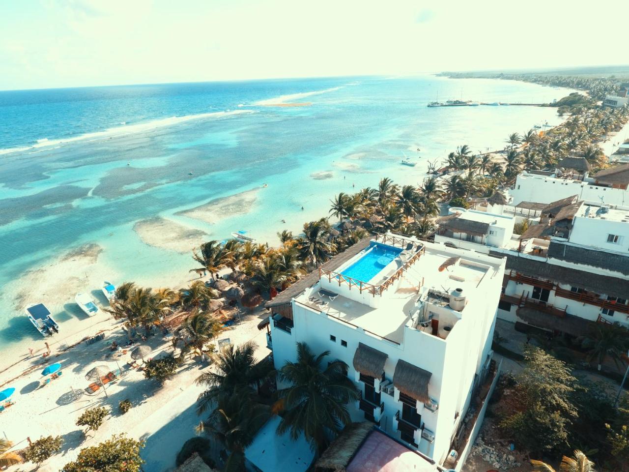 Hotel Blue Reef Frente Al Mar Mahahual Zewnętrze zdjęcie