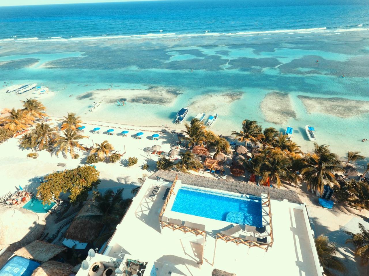 Hotel Blue Reef Frente Al Mar Mahahual Zewnętrze zdjęcie