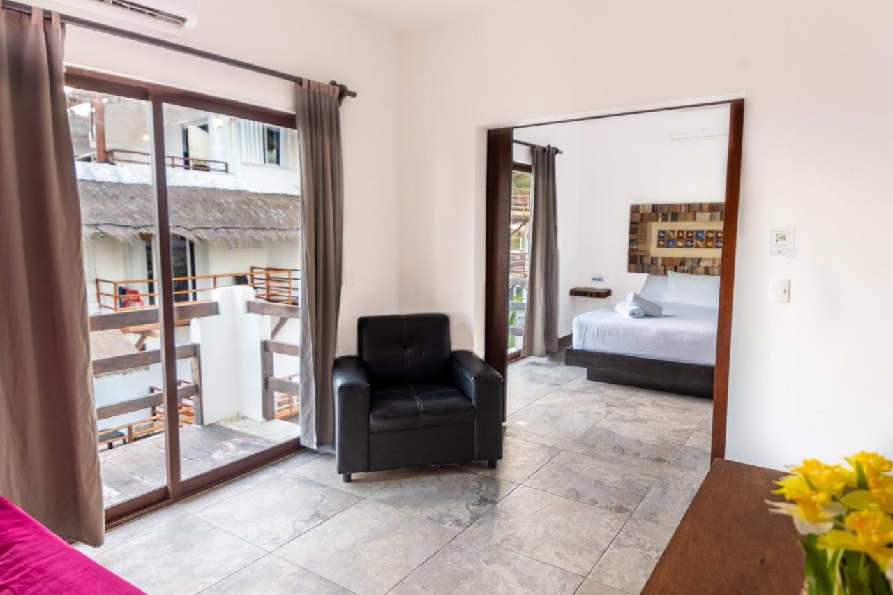 Hotel Blue Reef Frente Al Mar Mahahual Zewnętrze zdjęcie